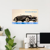 ポスタクラシックー用の自動車イメージ ポスター (ホームオフィス)