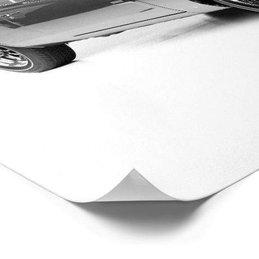 ポスタクラシックー用の車の画像 ポスター (角)