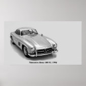 ポスタクラシックー用の車の画像 ポスター (正面)