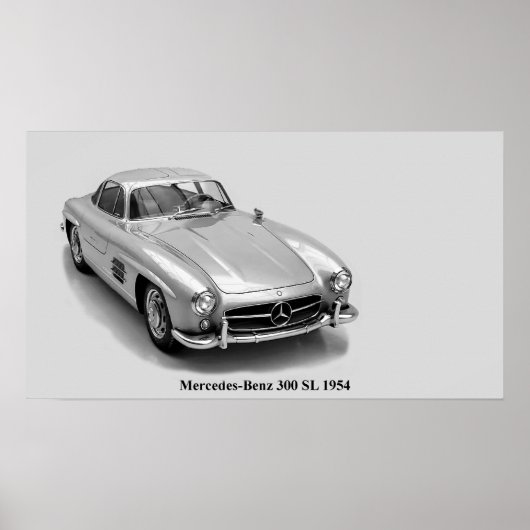 ポスタクラシックー用の車の画像 ポスター (正面)