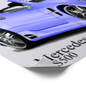 ポスタクラシックー用の車の画像 ポスター (角)