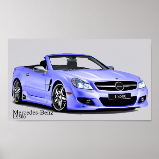 ポスタクラシックー用の車の画像 ポスター (正面)