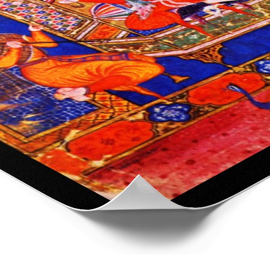 ポスタクラシックー・アート・インディシャー・マラー7 ポスター (角)