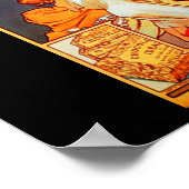 ポスタクラシックー・アート・ミュシャ22 ポスター (角)