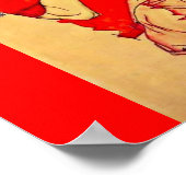 ポスタクラシックー・ヴィンテージ・イゴン・シレ38 ポスター (角)