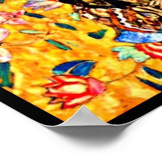 ポスタクラシックー – ヴィンテージ – グスタフクリムト11 ポスター (角)