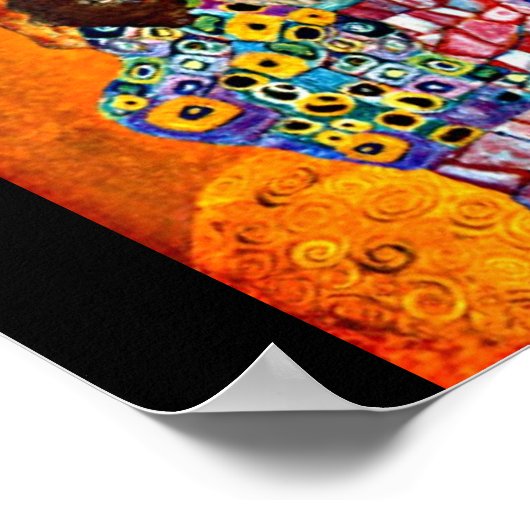 ポスタクラシックー – ヴィンテージ – グスタフクリムト13 ポスター (角)