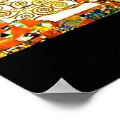 ポスタクラシックー・ヴィンテージ・グスタフクリムト7 ポスター (角)