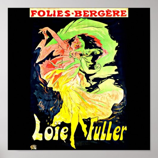 ポスタクラシックー・ヴィンテージ・ジュール・チェレ6 ポスター (正面)