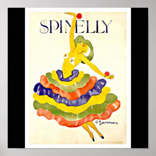 ポスタクラシックー・ヴィンテージ/チャールズ・ジェスマー11 ポスター (正面)