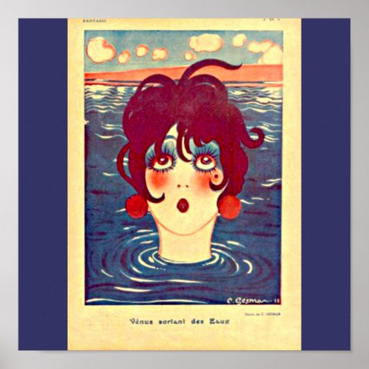 ポスタクラシックー・ヴィンテージ/チャールズ・ジェスマー18 ポスター (正面)