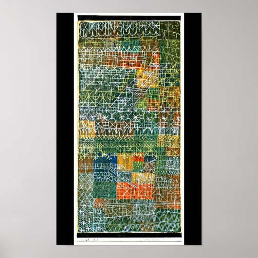 ポスタクラシックー – ヴィンテージ/ポール・クレー119 ポスター (正面)