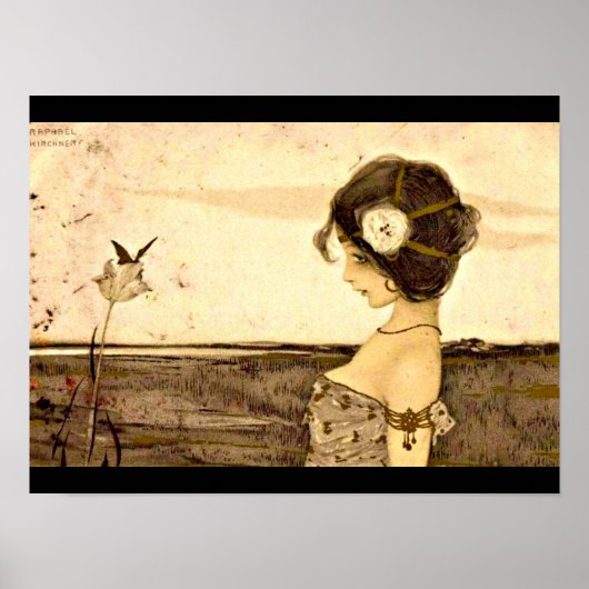 ポスタクラシックー・ヴィンテージ・ラファエル・キルヒナー34 ポスター (正面)