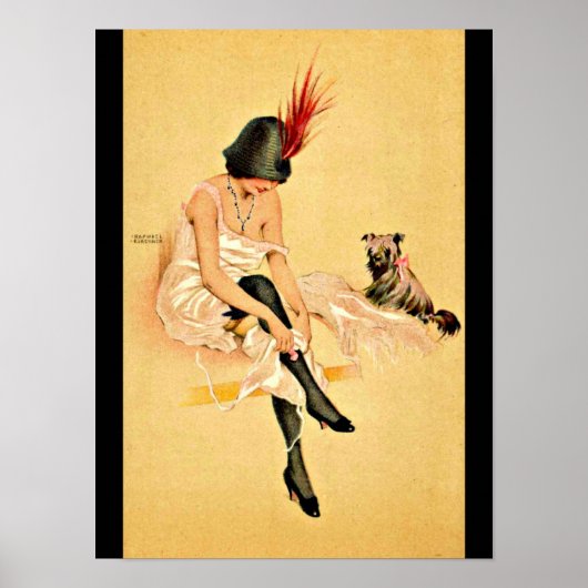 ポスタクラシックー・ヴィンテージ・ラファエル・キルヒナー5 ポスター (正面)