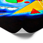 ポスタクラシックー・ヴィンテージ・ワッシリー・カンディンスキー10 ポスター (角)