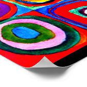 ポスタクラシックー・ヴィンテージ・ワッシリー・カンディンスキー18 ポスター (角)