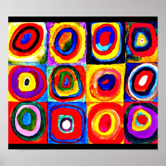 ポスタクラシックー・ヴィンテージ・ワッシリー・カンディンスキー18 ポスター (正面)