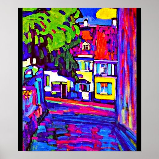 ポスタクラシックー・ヴィンテージ・ワッシリー・カンディンスキー7 ポスター (正面)