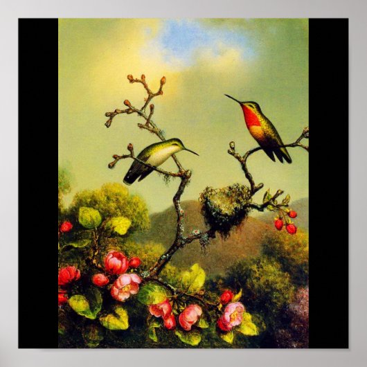 ポスタクラシックー・ヴィンテージ/Martin Johnson Heade 5 ポスター (正面)