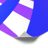 ポスタサイケデリックー：レインボースパイラル ポスター (角)