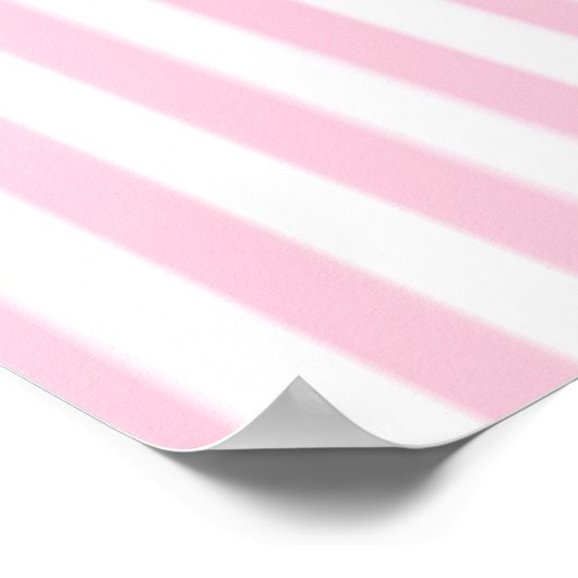 ポスタパーソナライズされたーピンクのレディーバグのポスターバナー ポスター (角)