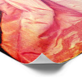 ポスタビクトリアンーピンクレディ18 x 24アーカイブ紙 ポスター (角)