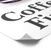 ポスタモダンーアートプリントコーヒー ポスター (角)