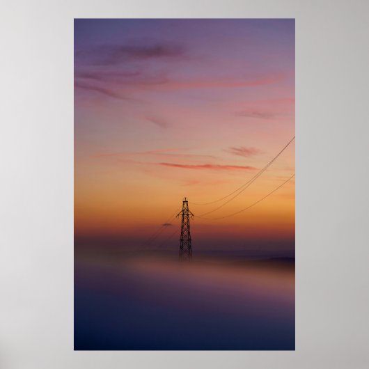 ポスタモダンーミニマル・ソフト・ミニマル写真ポスター ポスター (正面)