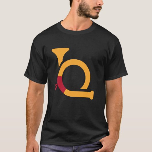ポスタルホーン Tシャツ (正面)