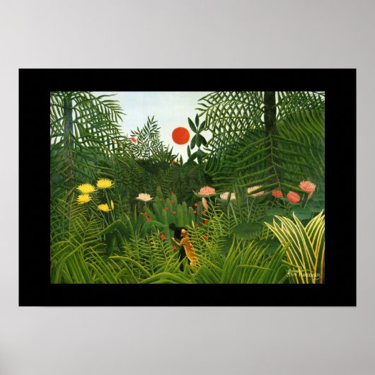 ポスタヴィンテージアートマンアタックパーアンジャガー ポスター (正面)