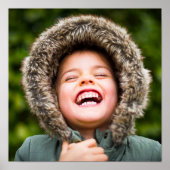 ポスターあなたの写真ポスタースクエア紙 ポスター (正面)