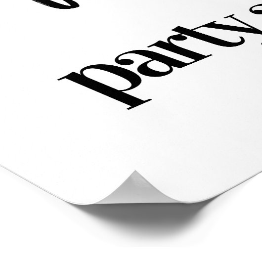 ポスターおもしろいを結婚待った ポスター (角)