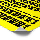 ポスターおもしろい記号なし ポスター (角)