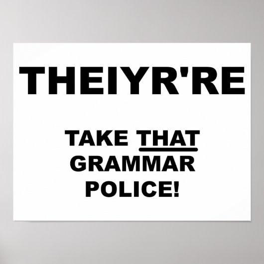 ポスターおもしろい ポスター (正面)