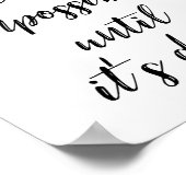 ポスターが出来上がるまで不可能に思える ポスター (角)