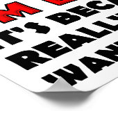 ポスターが遅れてごめんおもしろい。 ポスター (角)