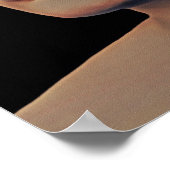 ポスターで女性が煙を吐く ポスター (角)