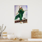 ポスターとヴィンテージイタリアンファッションプリント ポスター (キッチン)