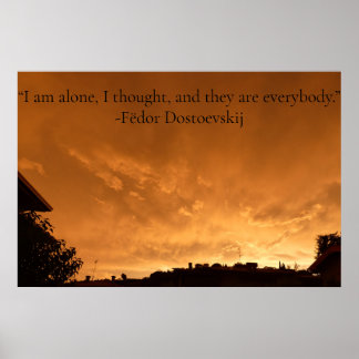 ポスターと引用文。 ポスター