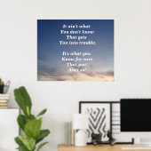 ポスターなんて知らないだろ ポスター (ホームオフィス)