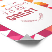 ポスターにな素晴らしる感動的 ポスター (角)