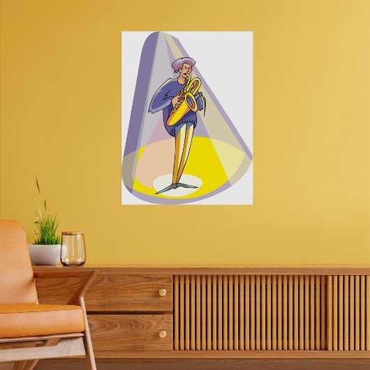 ポスターにスポットライトを当てる ポスター