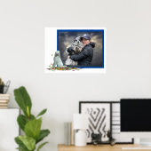 ポスターにラブラドードル葉ドッグ ポスター (ホームオフィス)