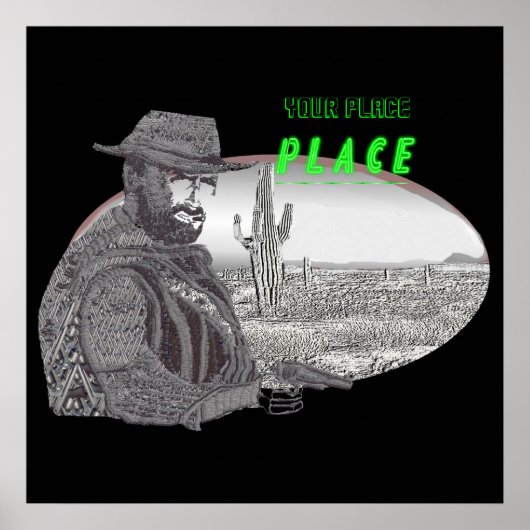 ポスターに名前を付ける ポスター (正面)