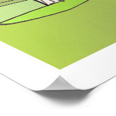 ポスターに描かれた子供のアートワーク ポスター (角)