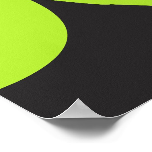 ポスターに注意 ポスター (角)