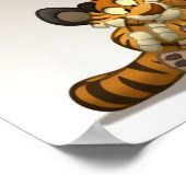 ポスターに登場するトラ ポスター (角)