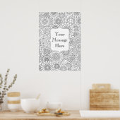 ポスターに色を付ける(20x28インチ大) ポスター (キッチン)