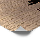 ポスターに踏み込まない ポスター (角)