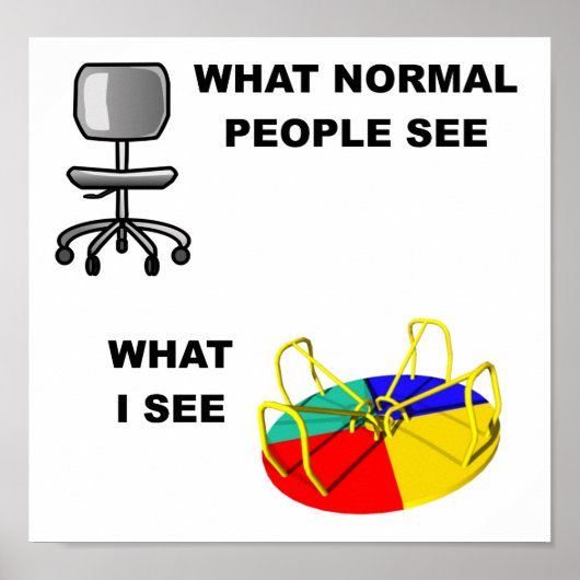 ポスターのおもしろい表示 ポスター (正面)